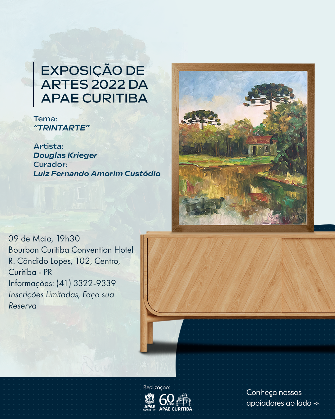 exposição de arte da Apae Curitiba-cartaz